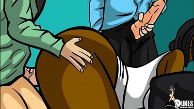 Baithuti ba kopanela liphate le tichere ea batho ba batšo ha ba tsoa sekolong